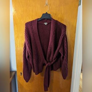 Falls Creek Wrap Tie Cardigan